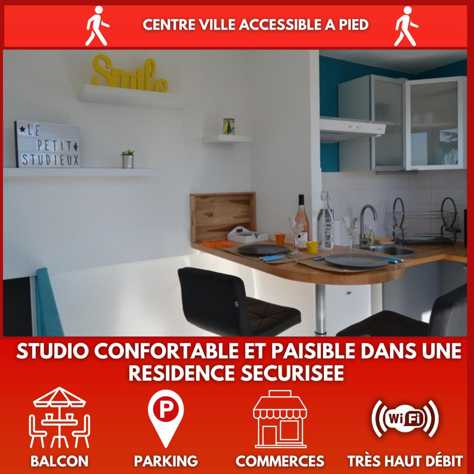 Le Petit Studieux - Parking - Animaux Acceptes - Centre Ville Accessible A Pied 알비 외부 사진
